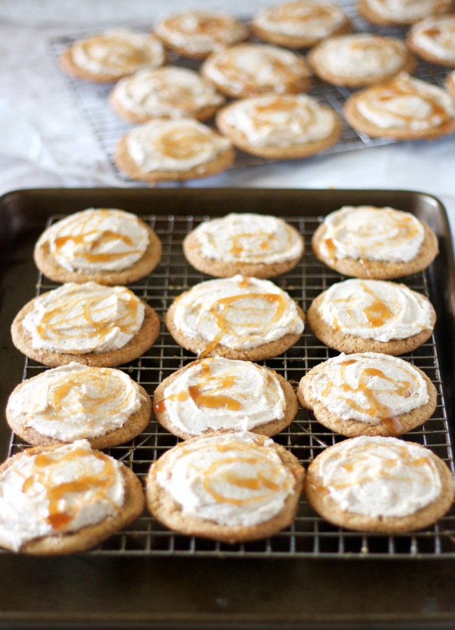 frosted-brown-sugar-cookies-with-apple-cider-glaze